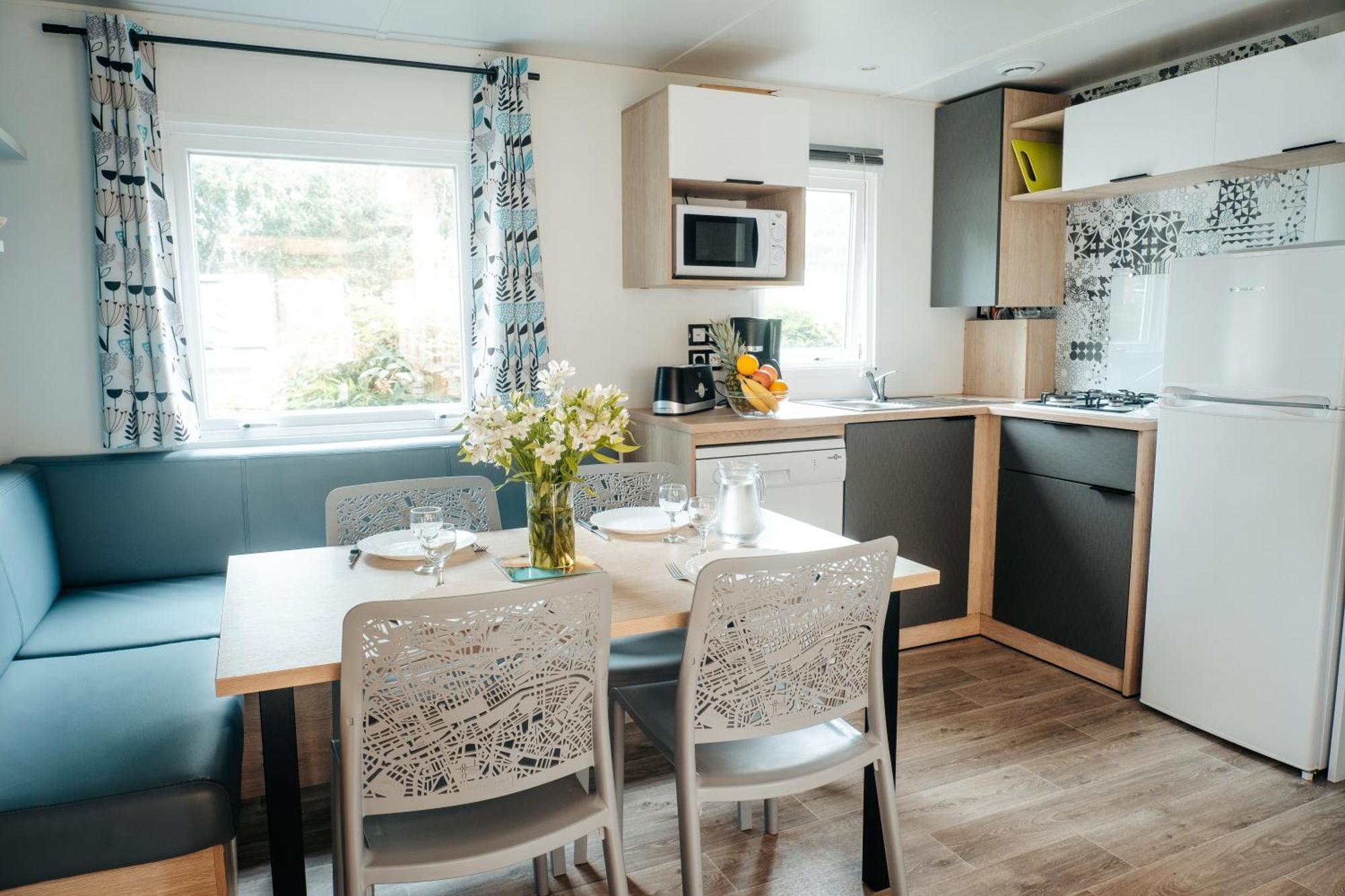 Mobil Home Xxl 4 Chambres - Medrose Camping Saint-Thome Luaran gambar